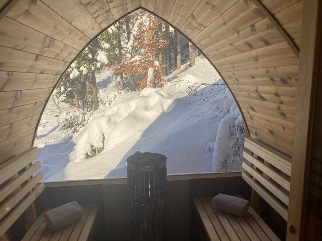 wildbachhütte david chalet klippitztörl mit sauna